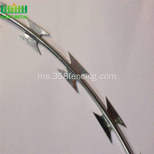 Wayar Barbed Razor Hot Galvanized